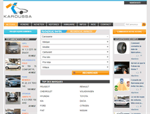 Tablet Screenshot of karoussa.com